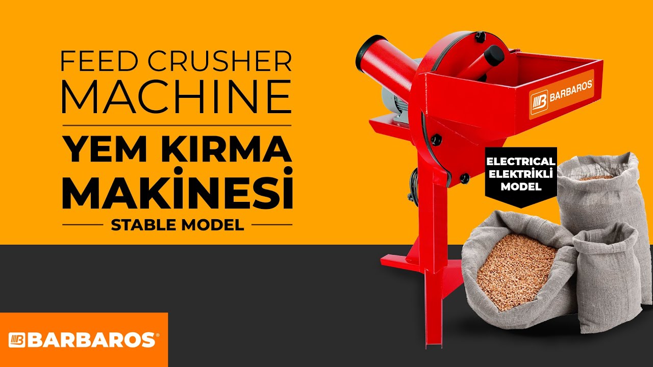 Feed Preparation Machines Sabit Yem Kırma Makinesi