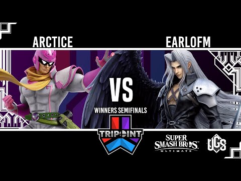 Tripoint Smash 129 - Winners Semifinals - Arctice(Captain Falcon) Vs. EarlOfM(Sephiroth)