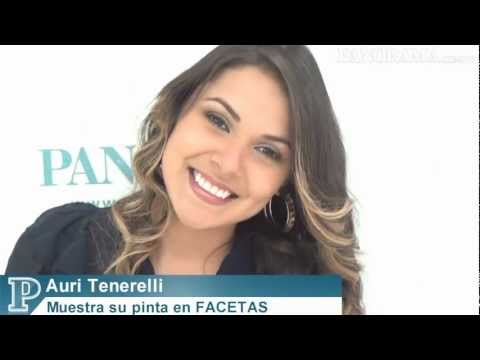Auri Tenerelli muestra su pinta en FACETAS (14-09-12).