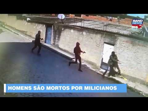 Imagens registram homicídios ligados à milícia na Baixada