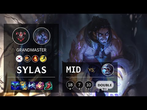 Sylas Mid vs Talon - KR Grandmaster Patch 11.12