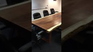 Mesa de parota para sala de juntas y oficinas Once a Tree