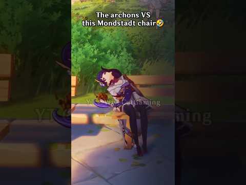 Archons VS Mondstadt chair🤣 #genshinimpact #shorts #venti #zhongli #raiden #mavuika #furina #nahida