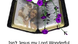 Isn&#39;t He Wonderful ~ Cedarmont Kids ~ lyric video