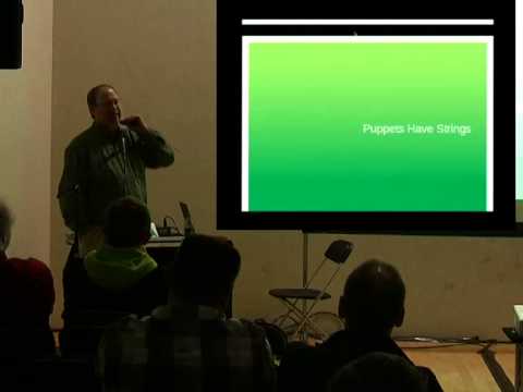OSC15 - Craig Gardner - Taming Tigers with Puppet