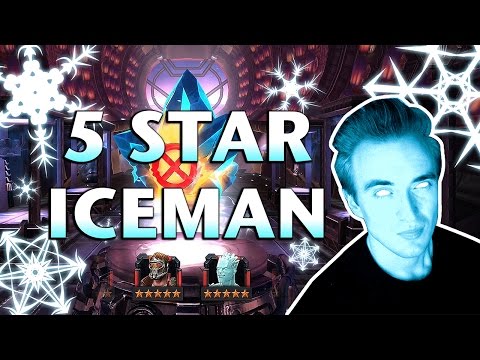 3x 5 STAR Iceman Crystals opening [CAN WE PULL ICE ICE BOBBY???] - Marvel: Contest of Champions