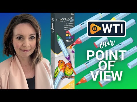 Spectrum Noir TriColour Watercolour Markers - WTI product video review