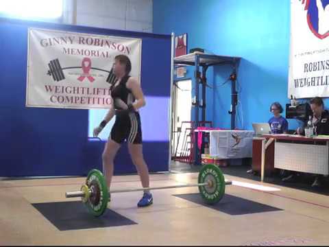 2017 Ginny Robinson Memorial Weightlifting W58 and Lighter Clean & Jerk