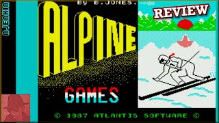 Alpine Games - on the ZX Spectrum 48K !! with Commentary