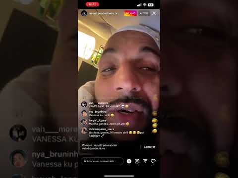 SEBAH na fala de namoro de Fil g ku Vanessa