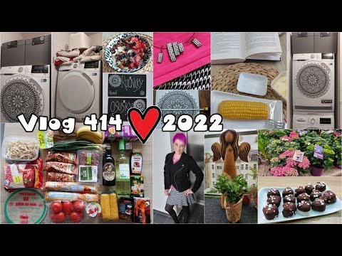 Vlog 414/22 - snídaně, hortenzie, změny v koupelně a kokosová srdíčka