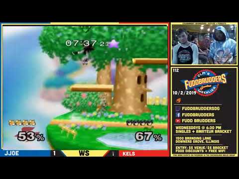 SSBM JustJoe vs Kels FuddBrudders 112