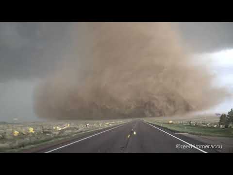 Full evolution of beautiful tornado near Wray, CO on May 7, 2016