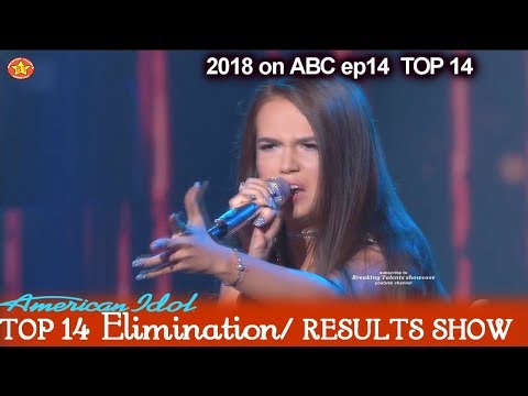 (audio fixed) Mara Justine Love On the Brain To Impress Judges American Idol 2018 Top 14 Results