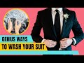How To Wash A Suits At Home Without Visiting The Dry Cleaners