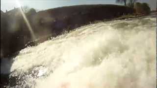 preview picture of video 'charnay kayak freestyle ( GO PRO )'