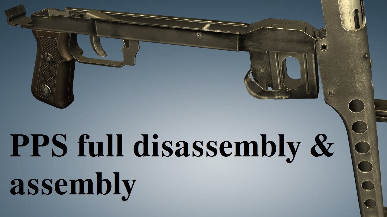 Sudayev's submachine-gun(PPS): full disassembly & assembly | World of Guns