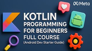 Kotlin Programming for Beginners – Full Course by Meta (Android Dev St