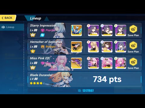 HI3 SEA [EX Abyss] Nirvana D469: Vill-V (Bleed) 735+ pts - MPE(SSS) HS(S0) SI, 4*Dudu ELF
