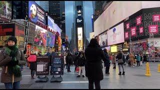 ニューヨーク市に大寒波襲来　Winter Storm impacts NYC
