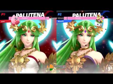 Akashi (Palutena/Joker) vs Armani Torabi (Palutena) - Smash Ultimate @ Backstage Pass Bangalore