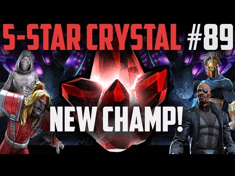 5-Star Crystal Opening #89 - New Champ! - Marvel Contest of Champions
