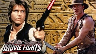 Han Solo vs Indiana Jones - MOVIE FIGHTS! Live from Chicago Comic Con