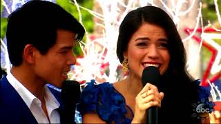 Telly Leung & Arielle Jacobs - Aladdin ((Disney Parks Magical Christmas Celebration 2017))