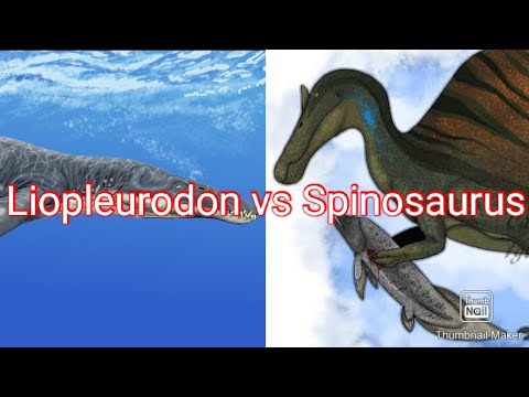 Liopleurodon vs Spinosaurus