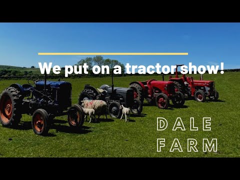 VINTAGE TRACTOR COLLECTION SHOWCASE. TRACTORS , HISTORY... WE PUT ON A TRACTOR SHOW!