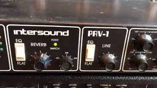 Video thumbnail for Intersound PRV-1 by Music Gear World Wide