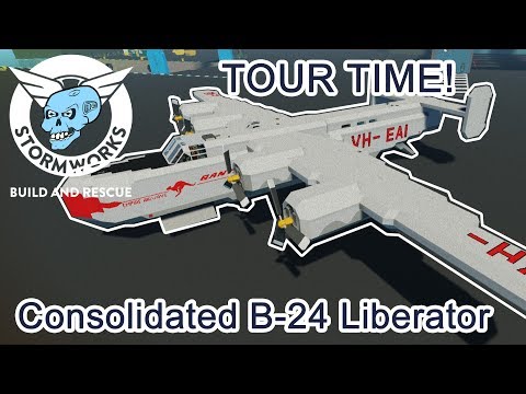 Touring SIX Consolidated B-24 Liberators! - Stormworks