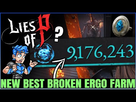 Lies of P - New Easy 70k+ Ergo Per Hour Farm Guide - Level Up & Get Overpowered Fast!