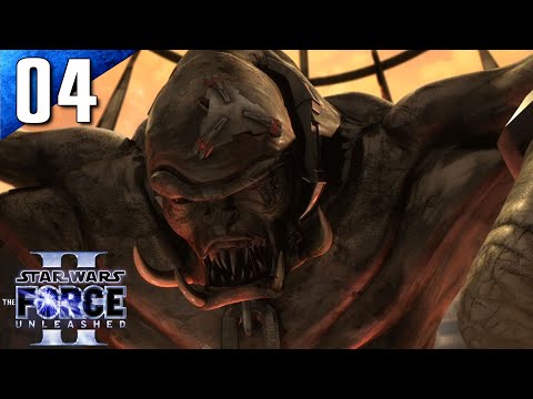 The Force Unleashed 2: 100% (Unleashed) Walkthrough Part 4 - Tarko-se Arena (No Commentary)