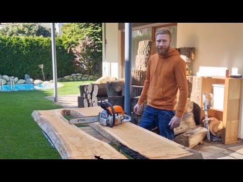 Epoxidharz Tisch selber bauen, Schritt für Schritt. Teil 1