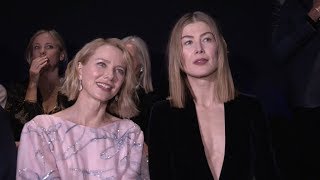 Gemma Arterton,  Naomi Watts, Rosamund Pike and more at at Giorgio Armani fashion show