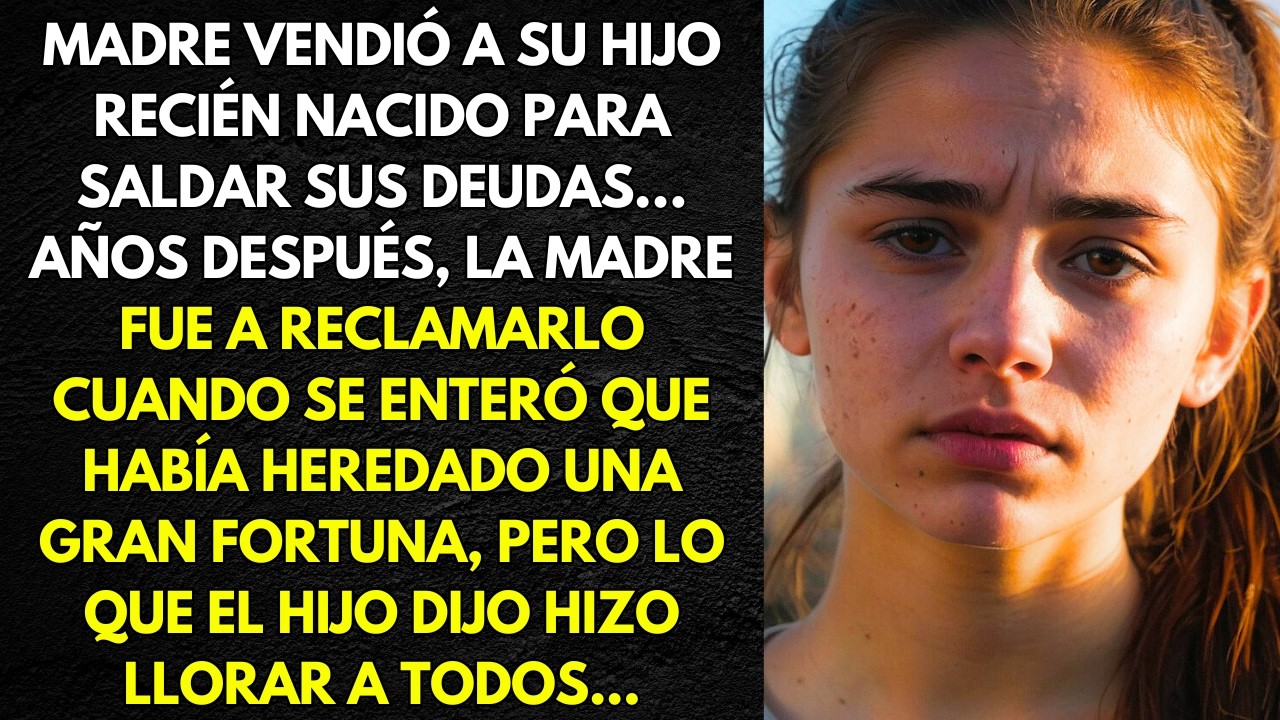 MADRE DESPERADA VENDE A SU HIJO PARA SALDAR DEUDAS PERO AÑOS DESPUÉS, DESCUBRE UNA FORTUNA...