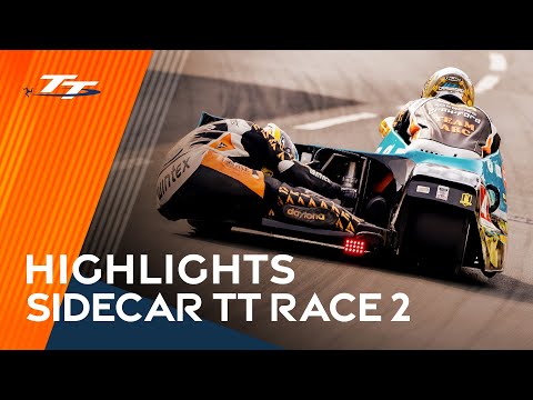 HIGHLIGHTS: 3wheeling.media Sidecar TT Race 2 | 2025 Isle of Man TT Races