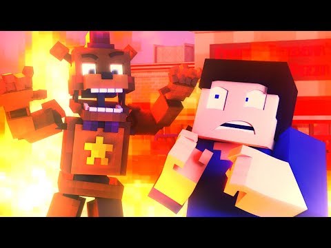 "Now Hiring at Freddy's" | FNAF Animated Minecraft Music Video (Song by JT Music)