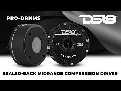DS18 PRO-DRNMS: Neodym-Mitteltöner mit Kompression