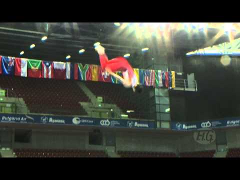 Manabu YAMAGUCHI (JPN) -- 2013 Trampoline Worlds, Qualifications