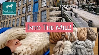Where some of my Highland Cow fibres come from // A fibre mill tour // Crafty Fibres UK