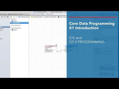 Cocoa Tutorial: Core Data Introduction in iOS and Mac OS Programming Part 1