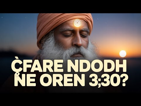 Kjo është arsyeja pse zgjoheni në orën 3 30 të mëngjesit    Sadhguru ndan sekretet e YOGIC