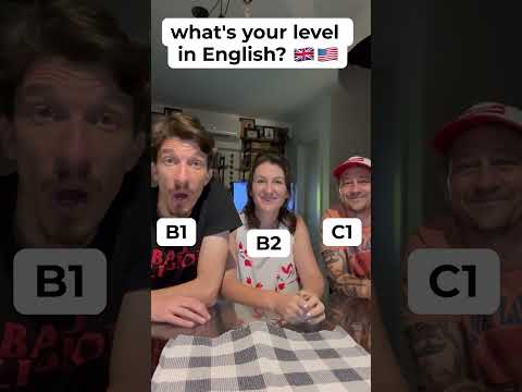 What's your level in English? A1/A2? B1/B2? C1/C2? Check this video! 👀 🇺🇸 🇬🇧