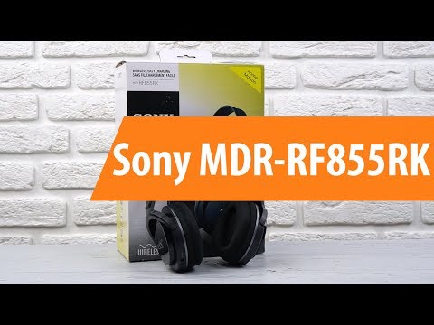 Наушники Sony MDR-RF855RK черный - Видео