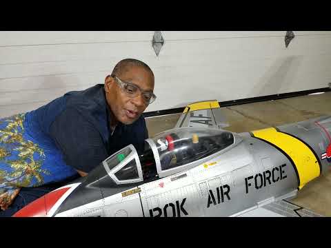 HSDJETS F86 SABRE, ROK AIR FORCE, BLUE SABRES,  canopy function update