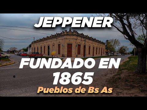 Del AÑO 1865 es ESTE PUEBLO DE BUENOS AIRES - JEPPENER - BRANDSEN