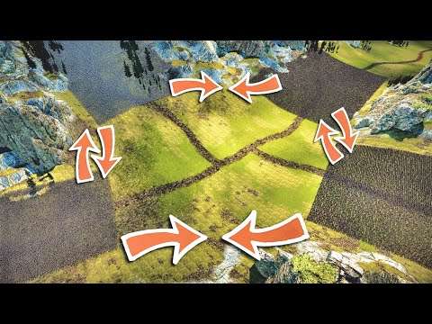 Battle At Crossroads: Generals - Spartans - Zombies - Knights - UEBS 2