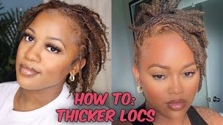 HOW TO GET THICK LOCS :: *tips & recommendations*